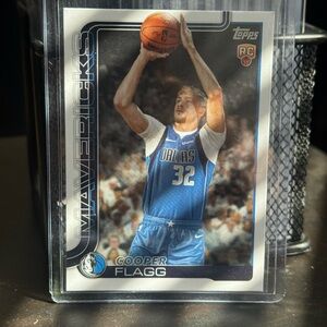 Topps cooper Flagg rookie card